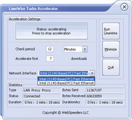 LimeWire Turbo Accelerator screenshot